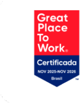 Selo Great Place To Work Certificada, novembro de 2025 a novembro de 2026